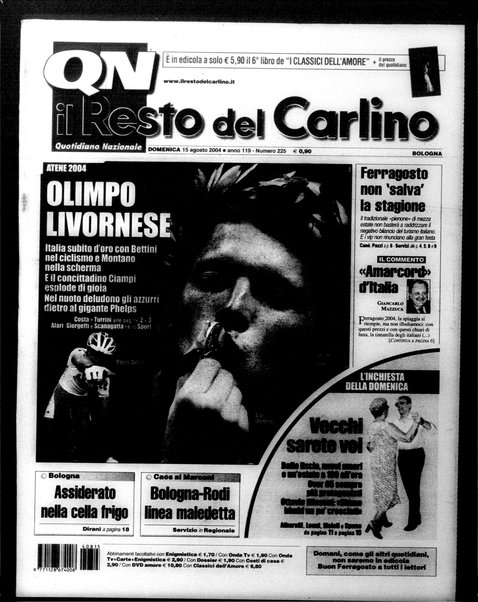 Il Resto del Carlino : giornale dell'Emilia